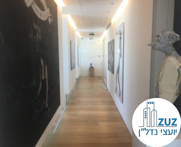 מסדרון במשרד במגדל המוזיאון תל אביב