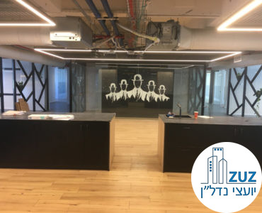 אופן ספייס ומטבחון במשרד להשכרה במתחם רוטשילד במגדל כלבו שלום תל אביב