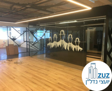 אופן ספייס וחדר זכוכית במשרד להשכרה במתחם רוטשילד במגדל כלבו שלום תל אביב
