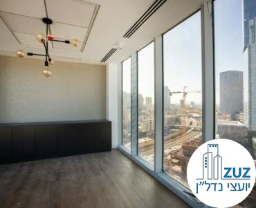 חדר עם נוף במשרד במגדל we תל אביב