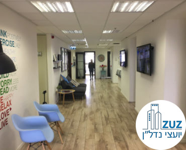 מסדרון במשרד במגדל בית אליהו תל אביב
