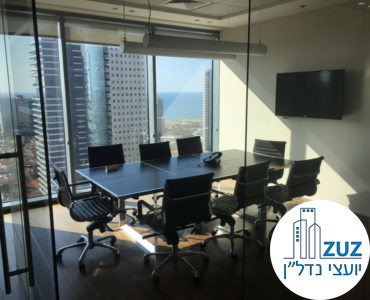 חדר ישיבות במשרד בשדרות רוטשילד 22 תל אביב
