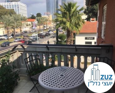 מרפסת במשרד במתחם הטמפלרים תל אביב