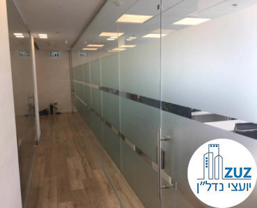 מסדרון במשרד במגדלי אלון תל אביב
