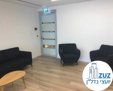 פינת המתנה במשרד במגדלי אלון תל אביב