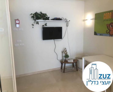 פינת כניסה במשרד במגדל מידטאון תל אביב