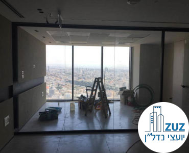 חדר ישיבות במשרד במגדל מידטאון תל אביב