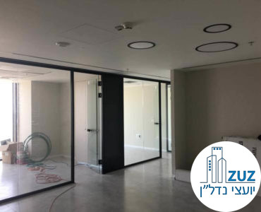 עמדת כניסה במשרד במגדל מידטאון תל אביב