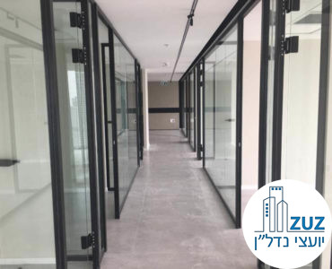 מסדרון במשרד במגדל מידטאון תל אביב
