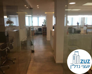 מסדרון במשרד בשכונת מונטיפיורי תל אביב