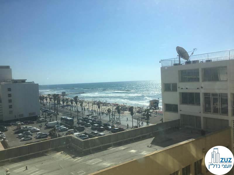 נוף ממשרד ברחוב הירקון תל אביב