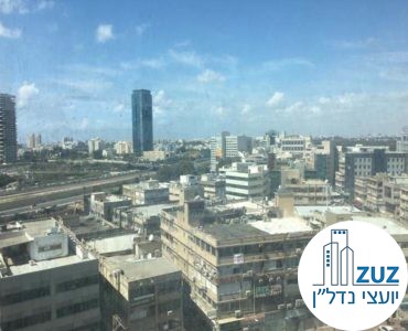 נוף ממשרד במגדל ספיר בבורסה רמת גן