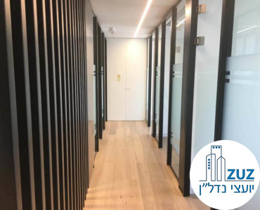 מסדרון במשרד להשכרה במגדל מידטאון תל אביב