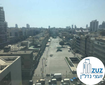 נוף ממשרד במגדלי הארבעה תל אביב