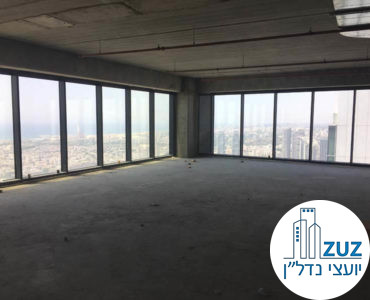 משרד במצב מעטפת מגדל מידטאון תל אביב