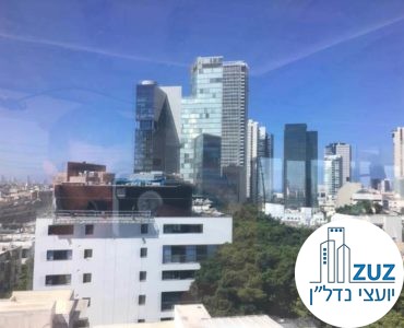 נוף ממשרד בבית מוזס רוטשילד תל אביב