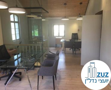 חדר מרוהט במשרד במתחם שרונה הטמפלרים תל אביב