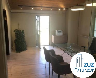פינת כניסה במשרד במתחם שרונה הטמפלרים תל אביב