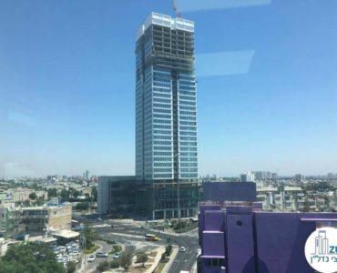 נוף במשרד במגדל אלקטרה סיטי תל אביב