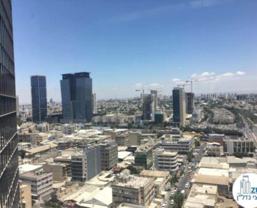 נוף למגדלי אלון במשרד במגדל נצבא תל אביב
