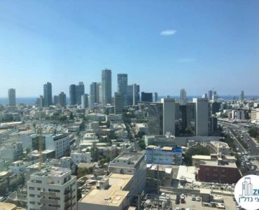 נוף לים במשרד במגדל אלקטרה סיטי תל אביב