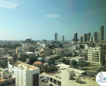 נוף במשרד במגדל אלקטרה סיטי תל אביב