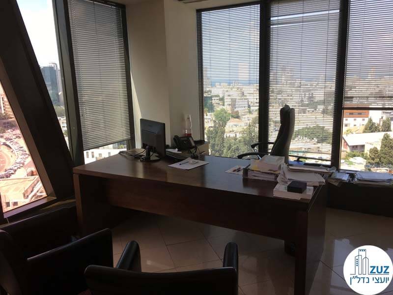 חדר פינתי במשרד במגדל לוינשטיין תל אביב