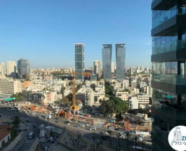 נוף במשרד להשכרה במגדלי הארבעה תל אביב