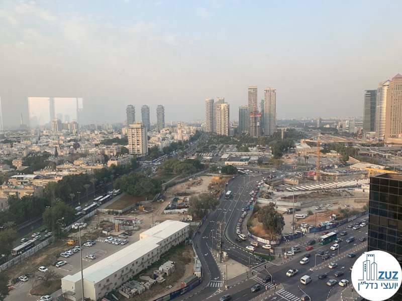 נוף במשרד למכירה במגדל WE תל אביב