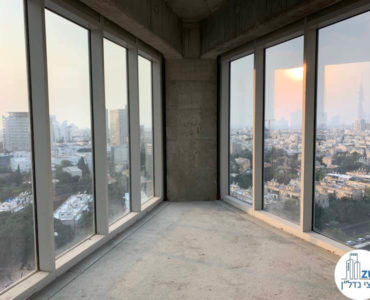 נוף פנורמי במשרד למכירה במגדל WE תל אביב