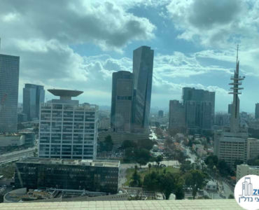 נוף במשרד להשכרה במתחם בית המשפט תל אביב