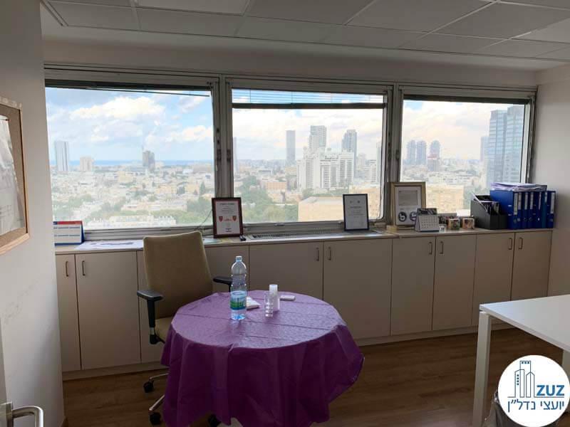 חדר אוכל במשרד להשכרה במתחם בית המשפט תל אביב