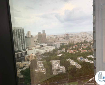 נוף במשרד להשכרה במגדל מידטאון תל אביב