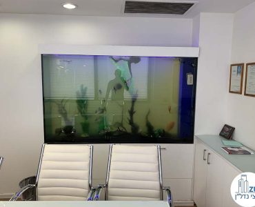 אקווריום במשרד להשכרה ליד עזריאלי תל אביב