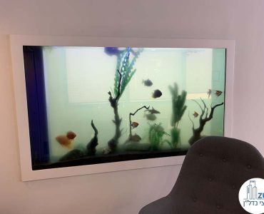 אקווריום במשרד להשכרה ליד עזריאלי תל אביב