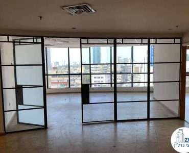 חדר ישיבות של משרד להשכרה בבית שאפ הבורסה רמת גן