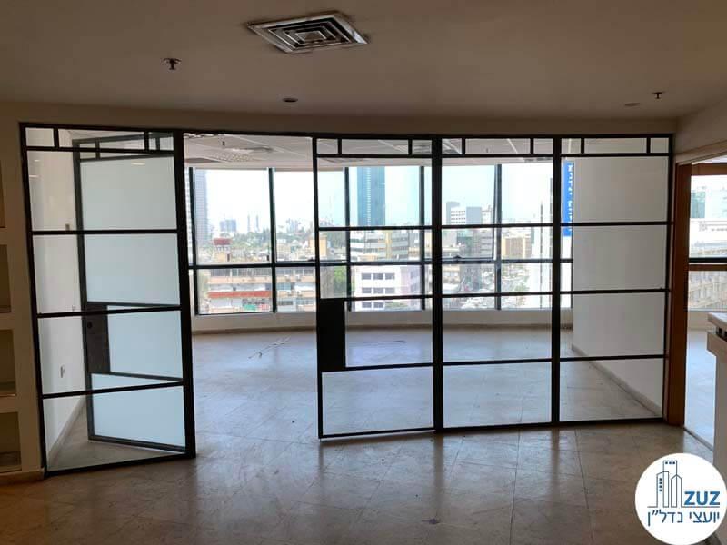 חדר ישיבות של משרד להשכרה בבית שאפ הבורסה רמת גן