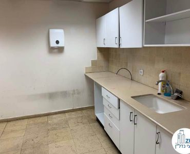 מטבחון של משרד להשכרה בבית שאפ הבורסה רמת גן