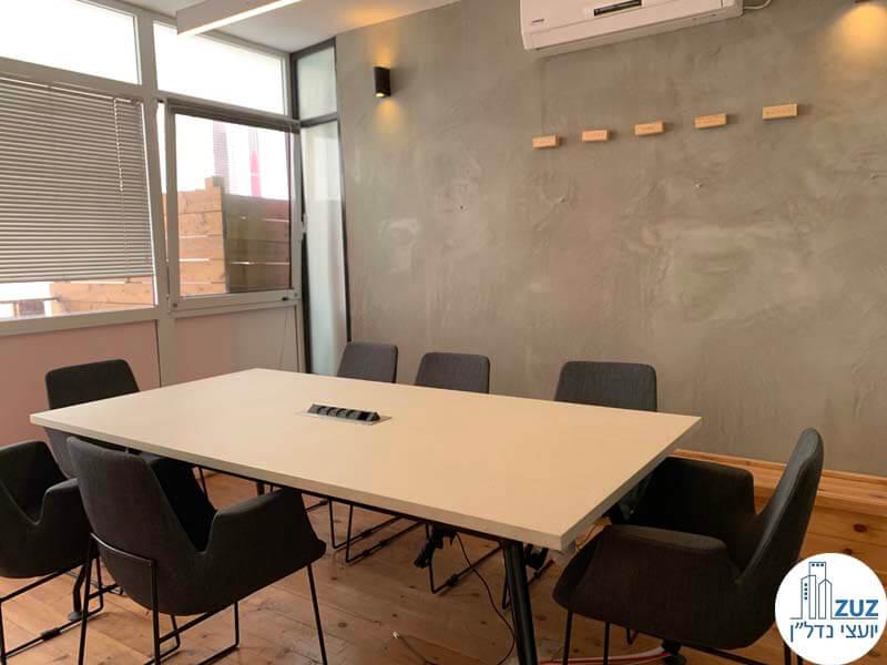 חדר עבודה של משרד להשכרה במתחם רוטשילד תל אביב