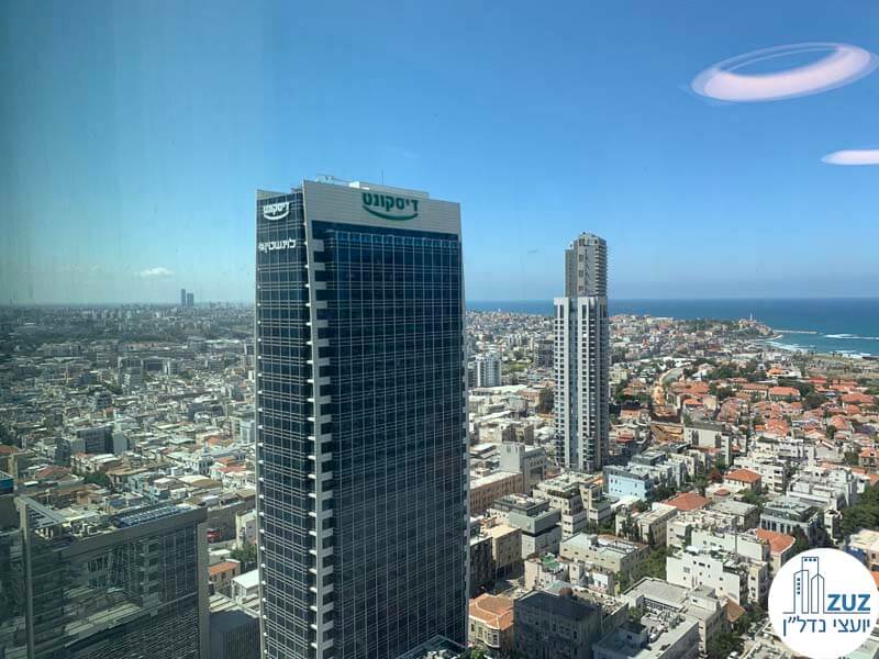 נוף של משרד להשכרה ברוטשילד 22 תל אביב