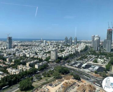משרד להשכרה ברסיטל עם נוף לים בתל אביב