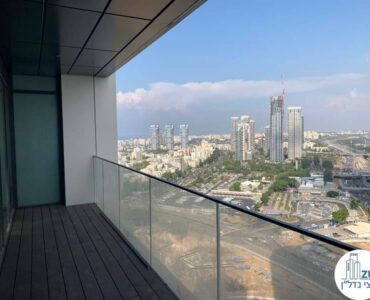 מרפסת של משרד להשכרה עם מרפסת במגדל רסיטל תל אביב