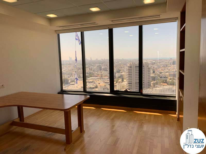 חדר של משרד להשכרה בתל אביב במגדל לוינשטיין
