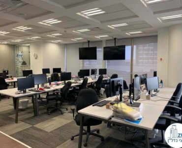 אופן ספייס של משרד להשכרה לחברות הייטק במתחם בית המשפט תל אביב