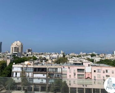 נוף מהגג של משרד להשכרה בבית וואלה תל אביב
