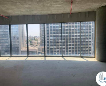 משרד ברמת מעטפת להשכרה במגדל ספיר מתחם הבורסה