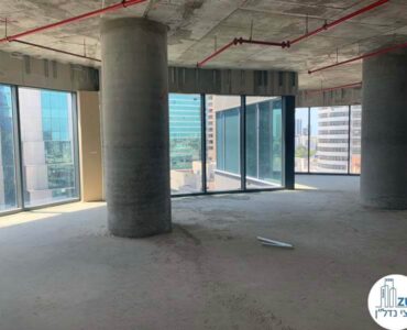 משרד ברמת מעטפת להשכרה במגדל ספיר מתחם הבורסה