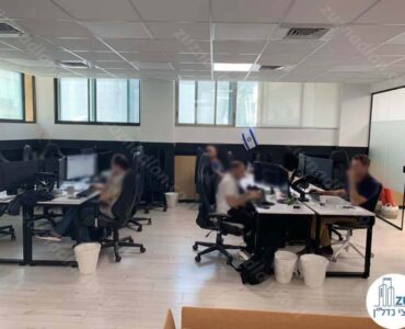 אופן ספייס של משרד להשכרה בבורסה רמת גן