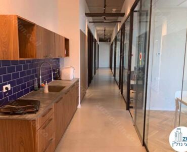 מסדרון של משרד להשכרה 260 מר במגדל WE תל אביב