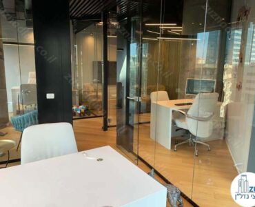 חדרים של משרד להשכרה 110 מר במגדל ספיר רמת גן